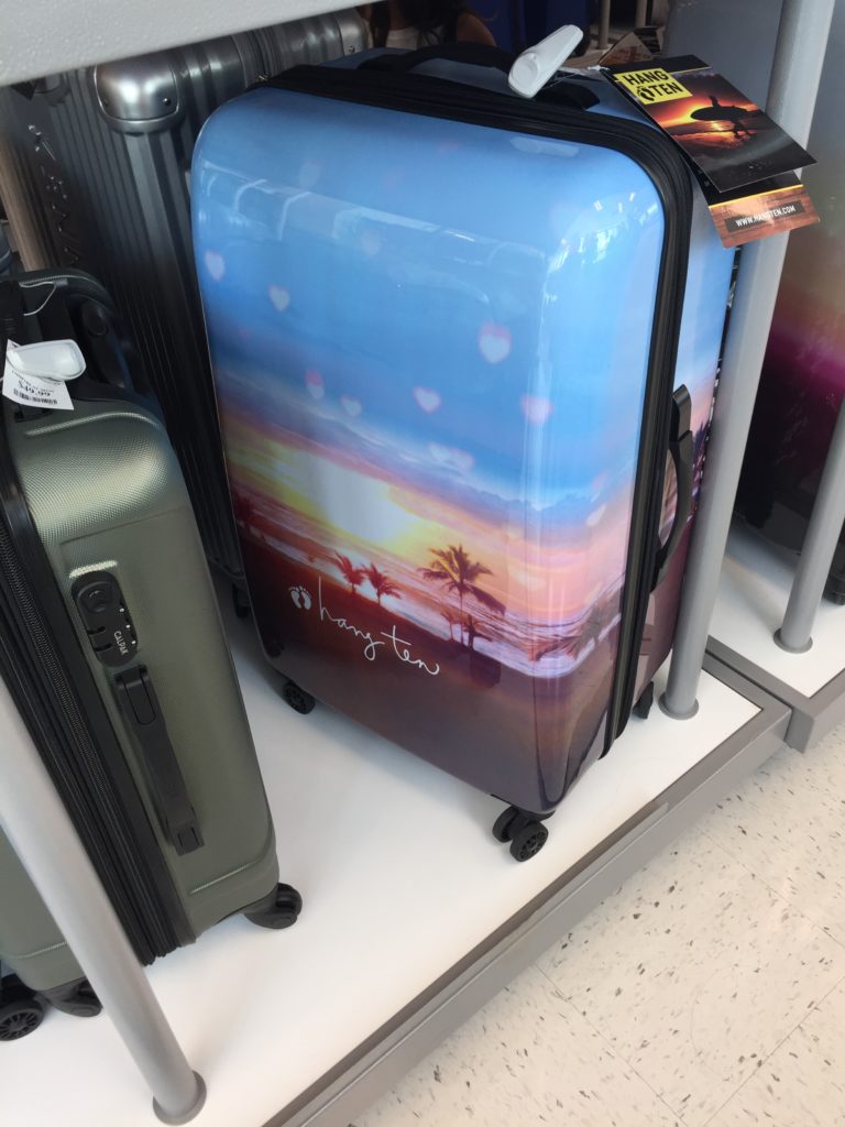 TJ　Maxxのスーツケース